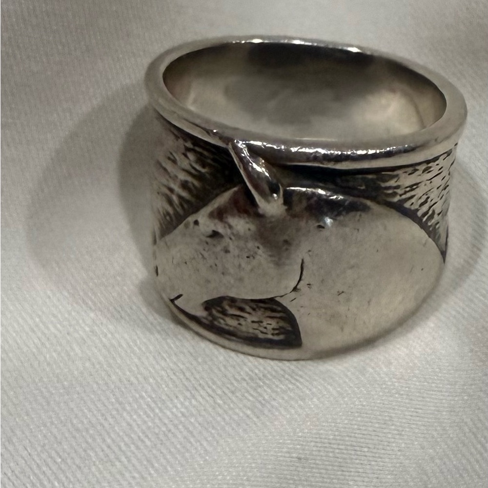 Silpada Sterling Silver Horse Ring - Picture 2 of 9